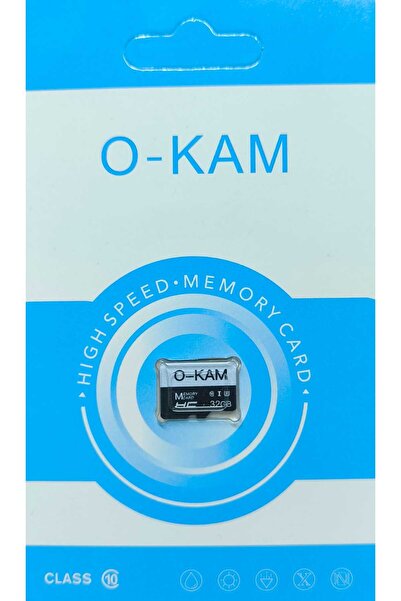 O-KAM PRO OKAM 32 GB Hafıza Kartı Micro SD Güvenlik Kamerası & Telefon Uyumlu...
