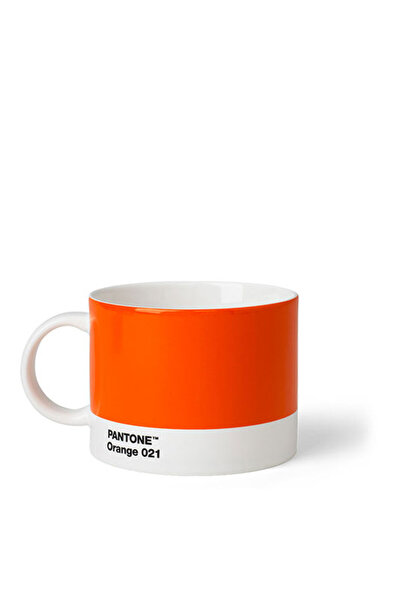 Pantone Begin Your Morning Tea Cup – Orange