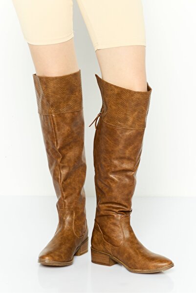 Bare Traps Women Medium Marcela Zipper Closure Knee Length Boots, Brown