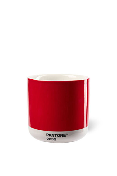 Pantone Start Each Day Latte Thermo Cup – Red