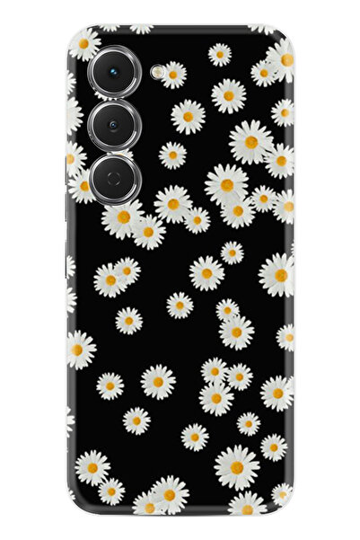 TECNO Spark 40 Pro (KM6) Kılıf Boutique Baskılı Resimli Papatyalar Pcode -018