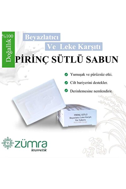 Store Pirinç Sütü Sabunu- Beyazlatıcı ve Sıkılaştırıcı Etki -Gözenekleri Temi...