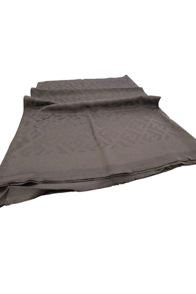 PİRAMİT شال جاكار حريري مات من نوع F DESEN بلون المنك