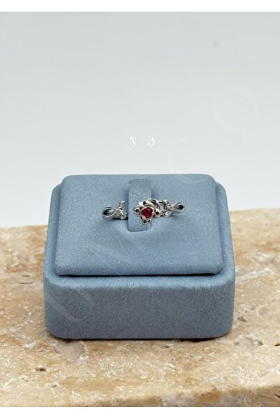 LUMİCOTAKI خاتم الأميرة الفضي المقاوم للصدأ (مفرد / مجموعة من 3) |   حلم الور...