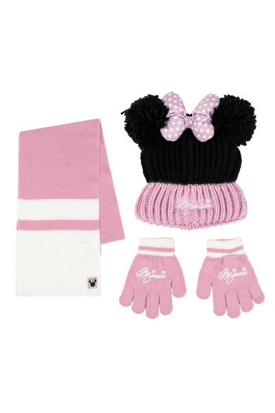 Minnie Mouse 3-piece acrylic winter set
