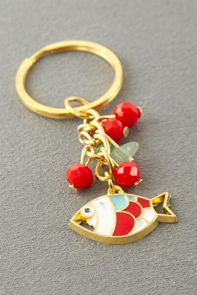 CT STONES Breloc cu cristal de pește