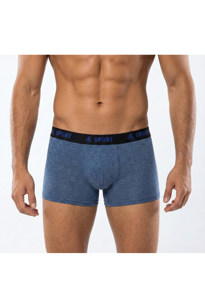 embody Boxer bărbătesc cu bandă la talie - Lenjerie intimă confortabilă din b...