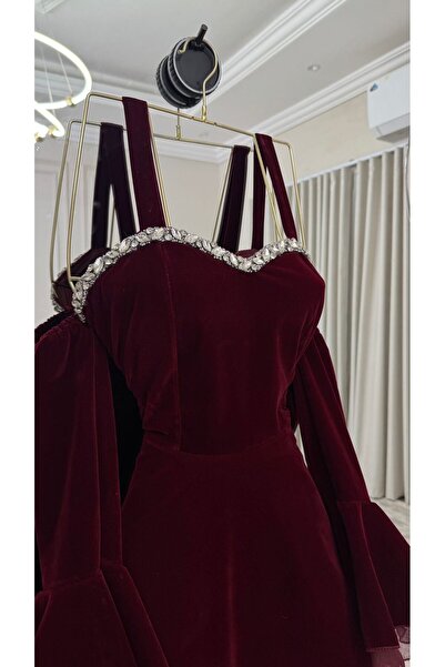 qmhafst Short wool dress