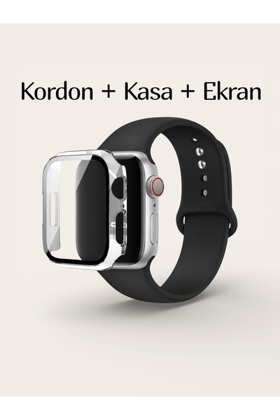 Volenta Smart Watch 42 mm Compatible Band + Case + Screen Protector 3 in 1 Set