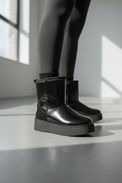 Pierre Cardin Women's Waterproof and Cold-Resistant Non-Slip Sole Fur Snow Boots