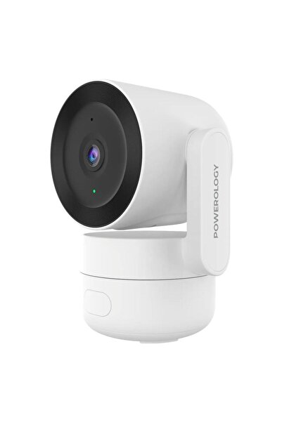 Powerology كاميرا ذكية داخلية متحركة بدقة 4 ميجابكسل و1440 بكسل مع خاصية الكش...