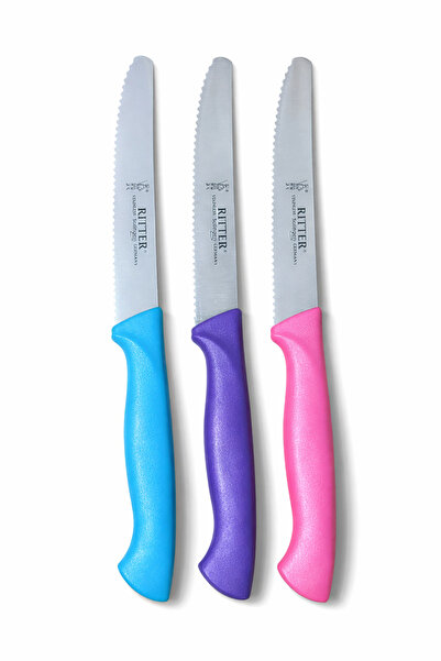 Ritter Tırtıklı Doğrama Bıçağı- Et/Tavuk/Ekmek 3’lü Set