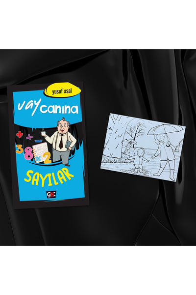 Genç Nesil Vay Canına Sayılar / Ciltli / Kartpostal Boyama Hediye