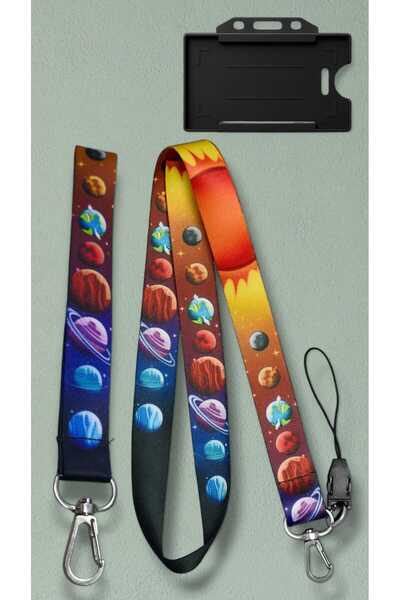 chic crazze سلسلة مفاتيح إكسسوارات حقيبة الهاتف ذات طابع الكواكب في النظام ال...