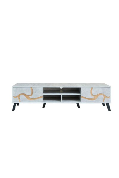 Lande Rack Cabinet Modern Malaysian TV Table
