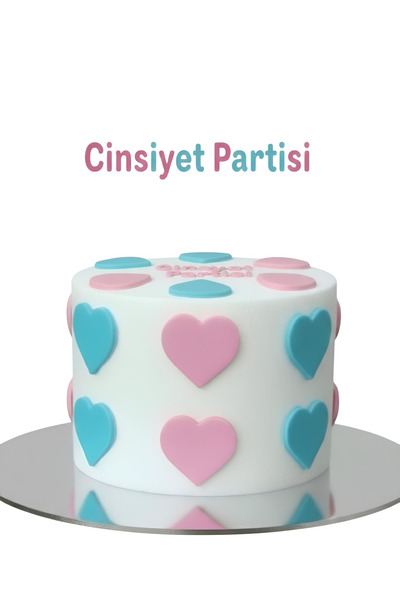 telaşe memuru Şeker Hamuru Pasta Tamamlayıcı Süs - Cinsiyet Partisi 30 Adet P...