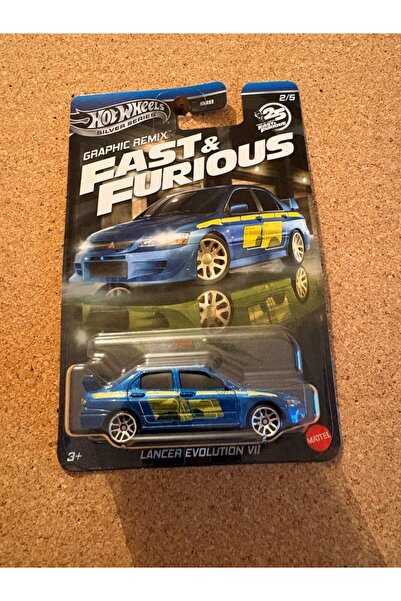 HOT WHEELS Graphic Remix Fast Furious Lancer Evo VII