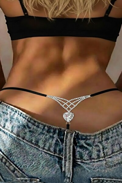 CAŞ DEKORASYON Черно камъче Танга