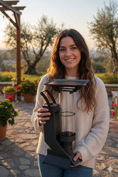 myoventr Taşınabilir Balkon ve Kamp tipi Pelet Soba