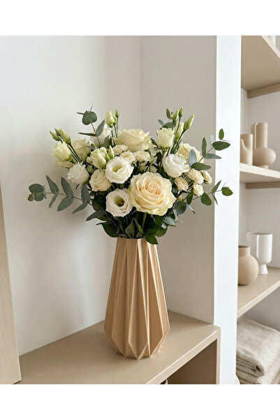 Elana Design Tria Vazo - Modern Tasarımlı Şık Çiçek Vazosu