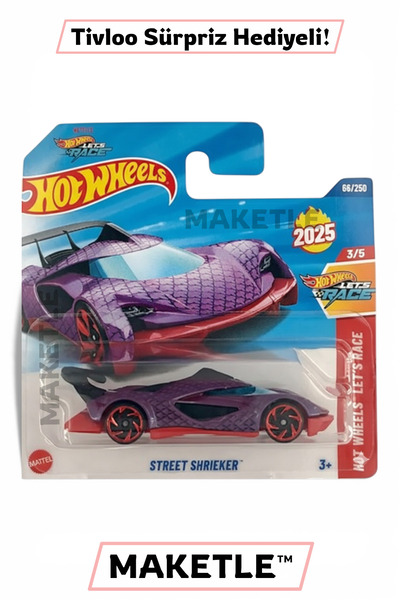 HOT WHEELS Street Shrieker - HYW20 - Tivloo Sürpriz Hediyeli