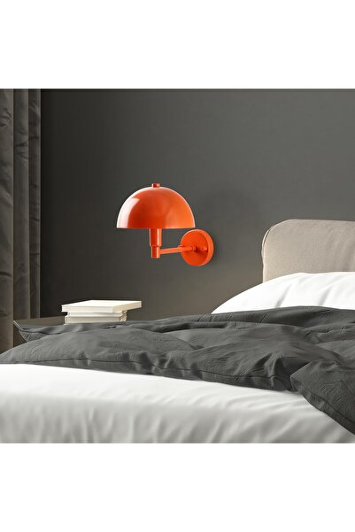 AmberLED Modern Orange Metal Body Single Pendant Lighting