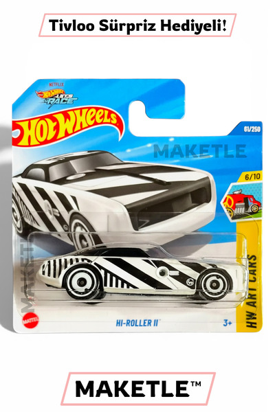 HOT WHEELS Hi-Roller II - HYX07 - Tivloo Sürpriz Hediyeli