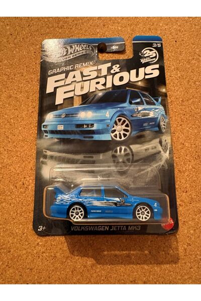 HOT WHEELS Graphic Remix Fast Furious Volkswagen Jetta MK3