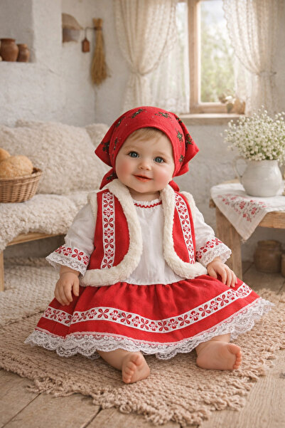 Volupta Costum pentru botez traditional 4 piese