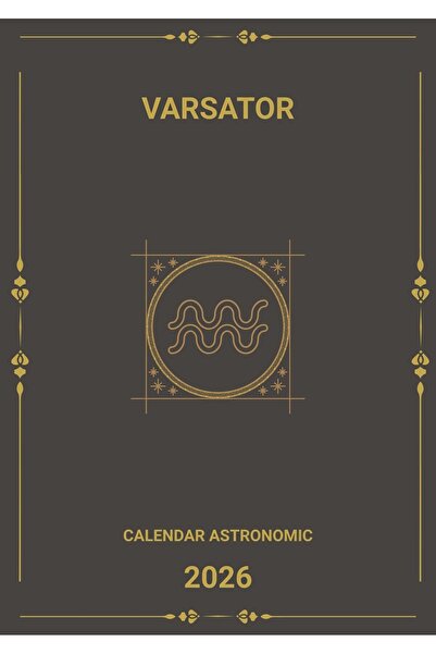 PRİNT Calendar 2026 Astrologic Varsator