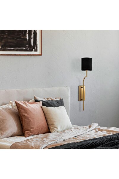 AmberLED Minimal Shiny Gold Lampshade Lighting E27 Compatible for Living Room...