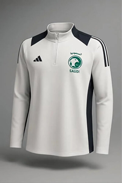 NO N4ME جاكيت مدربين المنتخب السعودي الأبيض 25-26