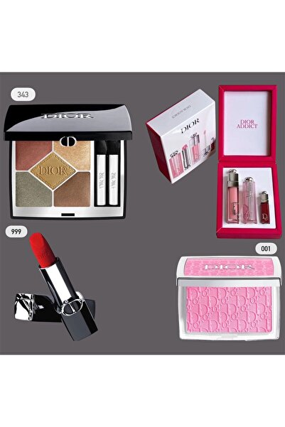 Dior Dior Package... * New Edition Lip Gloss Set * Eyeshadow Shade 343 * Dior...