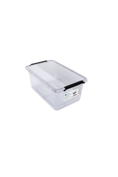 Deuba Storage box, Deuba, 30x20x12cm, 5 L, BPA-free plastic, with lid, Transp...