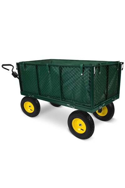 Humberg Cărucior de grădină, 280l, 500kg, 119x60x42cm, pliabil, cu mâner anti...