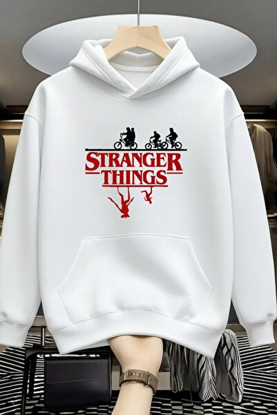 Elvino Noul sezon Stranger Special Series Design Hanorac din bumbac cu glugă ...