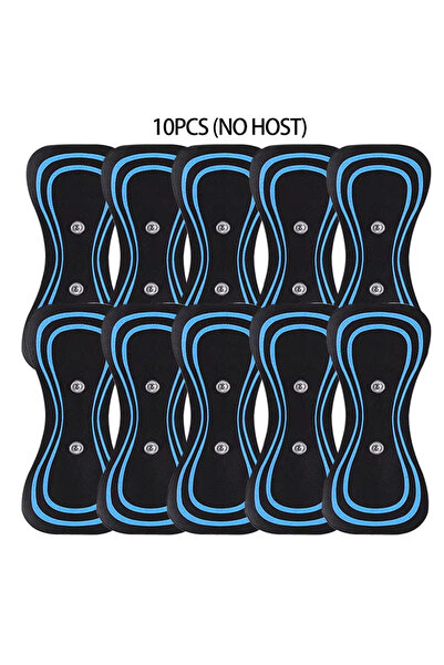 choice2 10 قطع من أجهزة تدليك الرقبة والظهر الكهربائية الصغيرة المحمولة، لصقا...