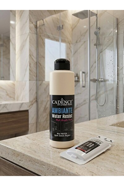Cadence Ambiante Fayans Tezgah Boyası AW-06 Dantel 250 ml Islak Zemin Suya Da...