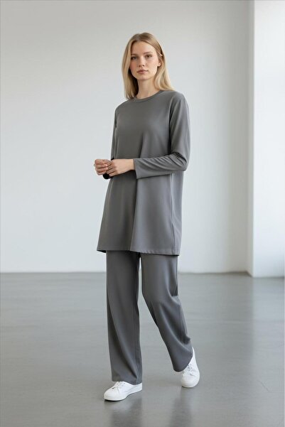 IŞILDA FASHION Modal Fabric Casual Tunic Set