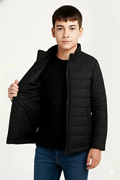 LUMİART Boys' Puffer Jacket Lightweight and Warm Winter Zipper Water-Repellen...