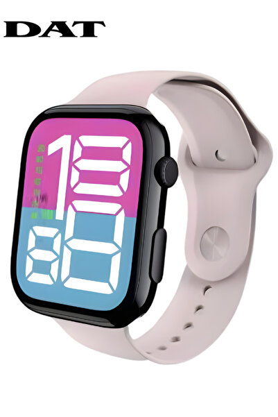 DAT Kids LED Digital Watch with Big Color Display, Soft Silicone Strap, Adjus...