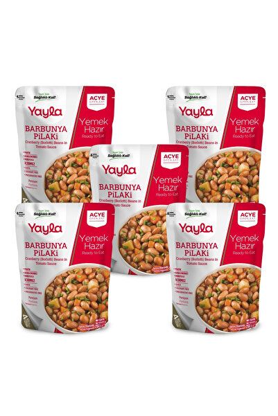 Yayla Yemek Hazır Barbunya Pilaki 250 gr x5