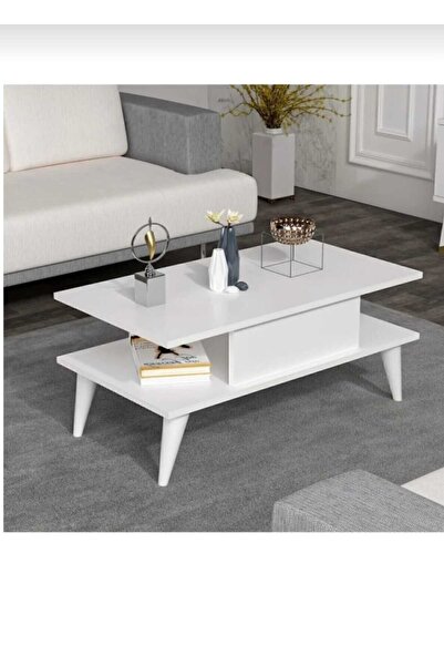 BECRAFT Orta Sehpa Beyaz-beyaz