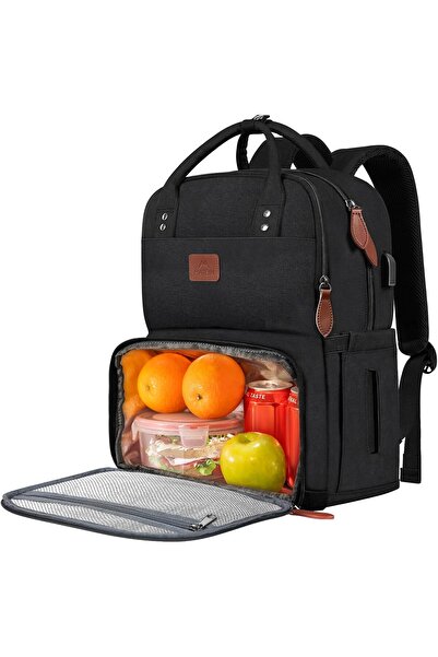 MATEIN Work Backpack for Women, Insulated Cooler Compartment and Lunch Box