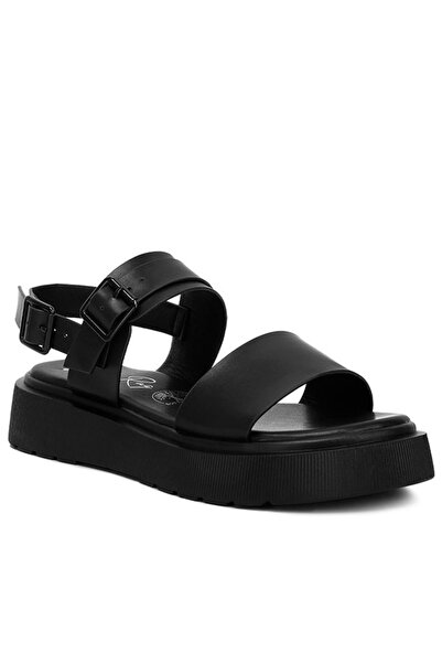 london Rag Women Chunky Sandals in Black