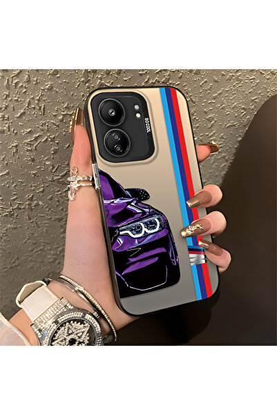 Hontinga حافظة هاتف Xiaomi Redmi 13C متوافقة مع الحافة السيليكونية الصلبة وال...