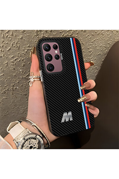 Hontinga حافظة هاتف سامسونج جالاكسي S22 الترا متوافقة مع نمط بي إم دبليو من ا...