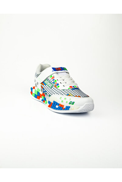 Minican 03 حذاء رياضي للأولاد باللون الأبيض