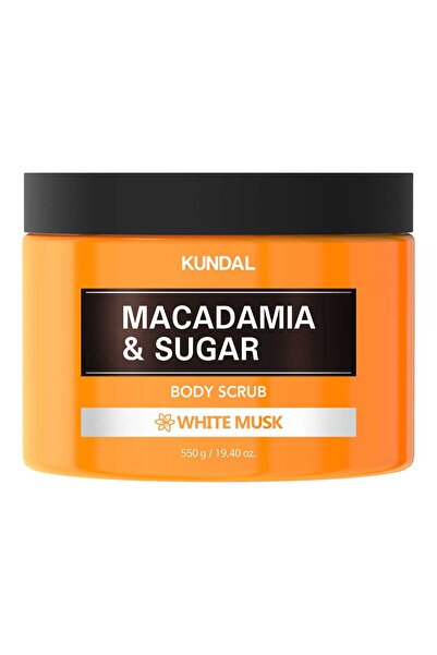 Kundal Macadamia & Sugar White Musk Body Scrub