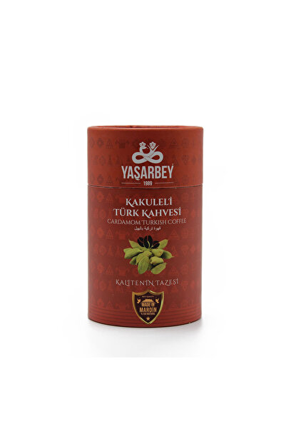 Yaşarbey Special Mardin Roasted Cardamom-Flavored Turkish Coffee 250 Gr [Medi...